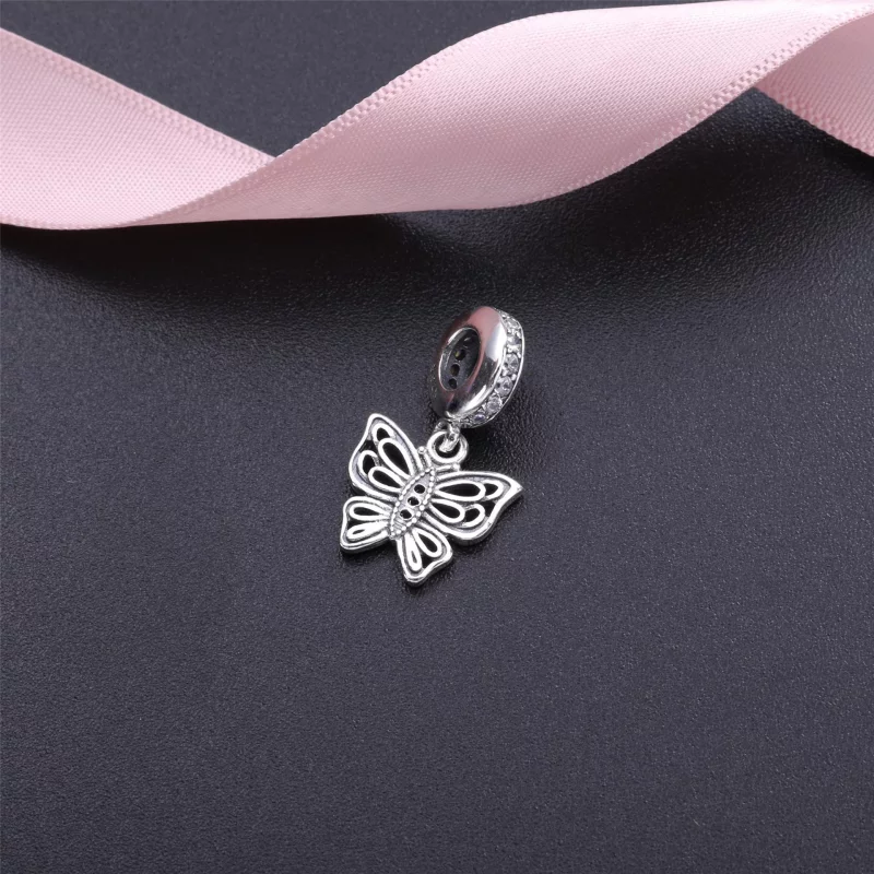 (image pour) PANDORA - Charm Papillon Vintage - 791255CZ - Afficher 2