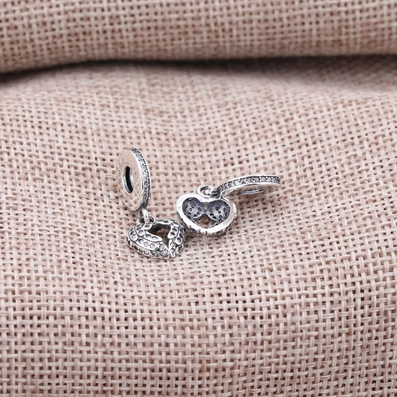 (image pour) PANDORA - Charm Pendentif Ailes d'anges - PJ0054-1B - Afficher 3