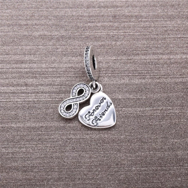 (image pour) PANDORA - Charm Pendentif Amitié éternelle - 791948CZ - Afficher 2