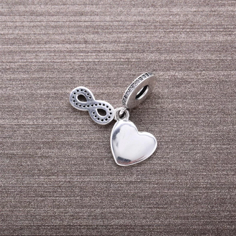 (image pour) PANDORA - Charm Pendentif Amitié éternelle - 791948CZ - Afficher 3