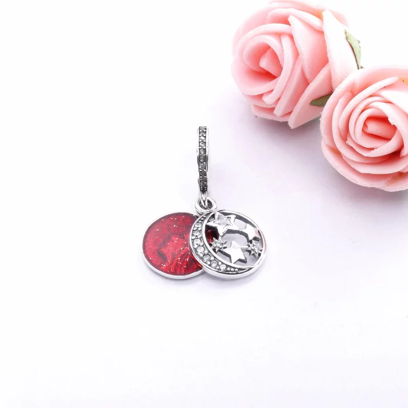 (image pour) PANDORA - Charm Pendentif Ciel de Nuit Vintage - 791993CZ - Afficher 3