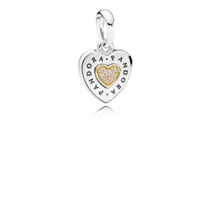 (image pour) PANDORA - Charm Pendentif Coeur de Signature - 796232CZ