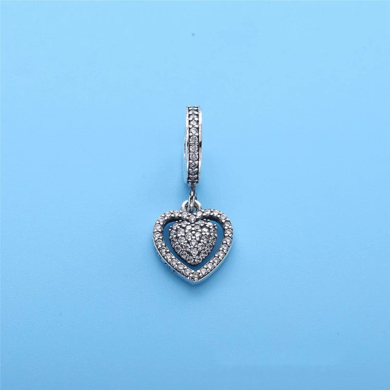 (image pour) PANDORA - Charm Pendentif Cœur - KFPRtkQe - Afficher 2