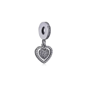 PANDORA - Charm Pendentif Cœur - KFPRtkQe (image pour) PANDORA - Charm Pendentif Cœur - KFPRtkQe