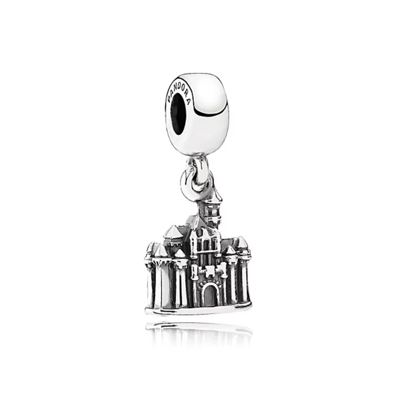 (image pour) PANDORA - Charm Pendentif Disneyland "Château de la Belle au Bois Dormant" - 7501055889982P