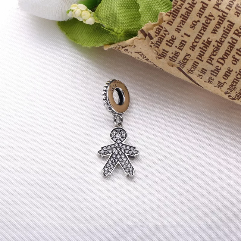 (image pour) PANDORA - Charm Pendentif Fille - 7ZL6TTbx - Afficher 2