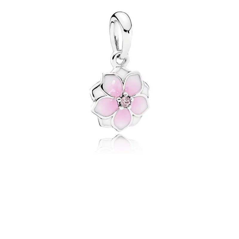 (image pour) PANDORA - Charm Pendentif Fleur de Magnolia - 792086PCZ