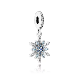 (image pour) PANDORA - Charm Pendentif Flocon de Neige Cristallisé - 791761nblmx