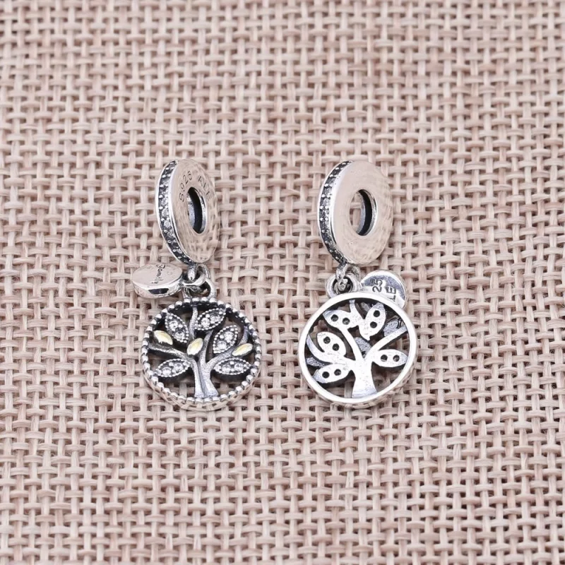 (image pour) PANDORA - Charm Pendentif Héritage Familial - 791728CZ - Afficher 3