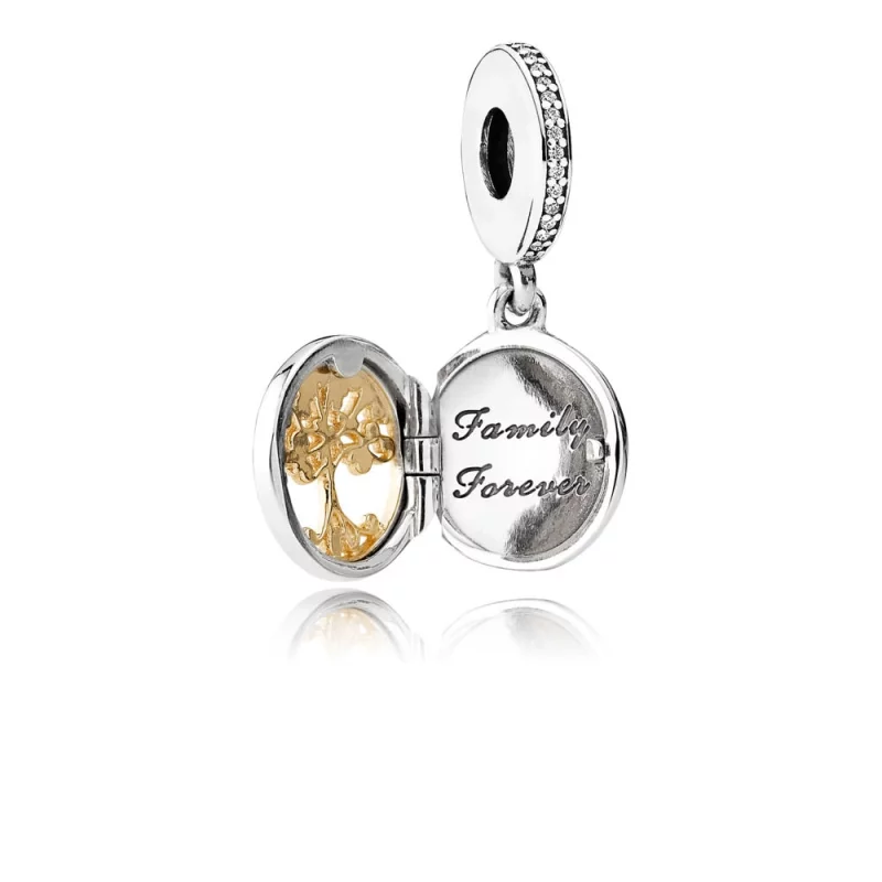 (image pour) PANDORA - Charm Pendentif Liens Familiaux - 791988CZ - Afficher 2