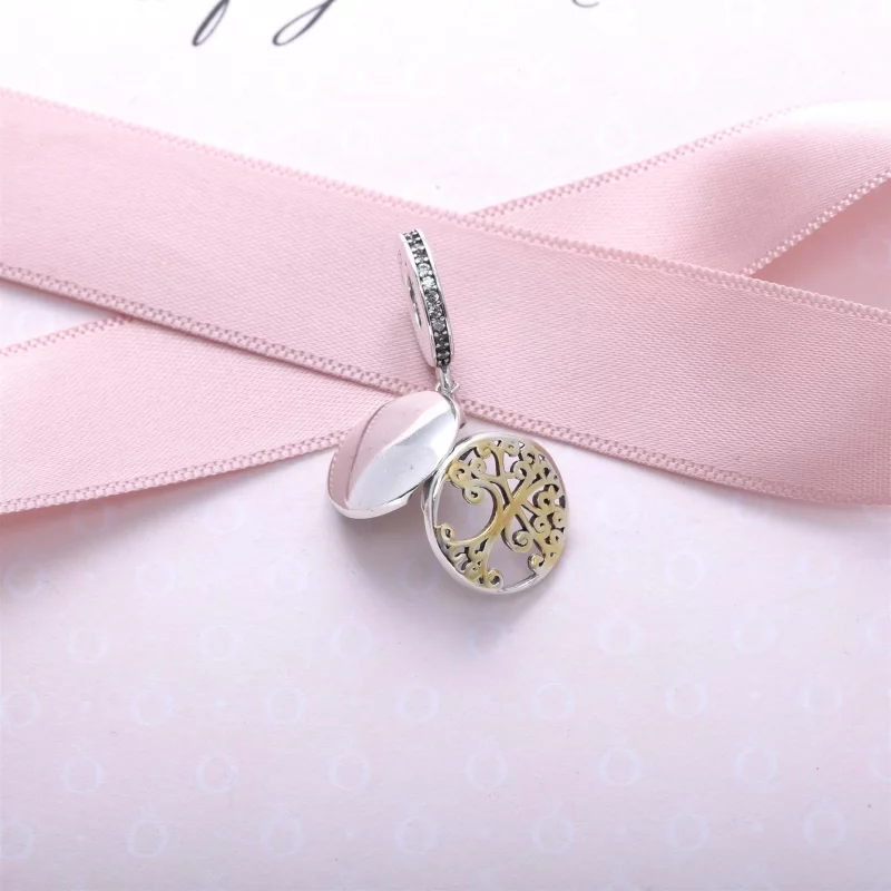 (image pour) PANDORA - Charm Pendentif Liens Familiaux - 791988CZ - Afficher 4
