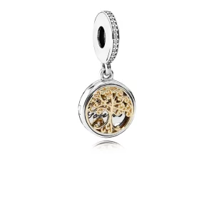 (image pour) PANDORA - Charm Pendentif Liens Familiaux - 791988CZ