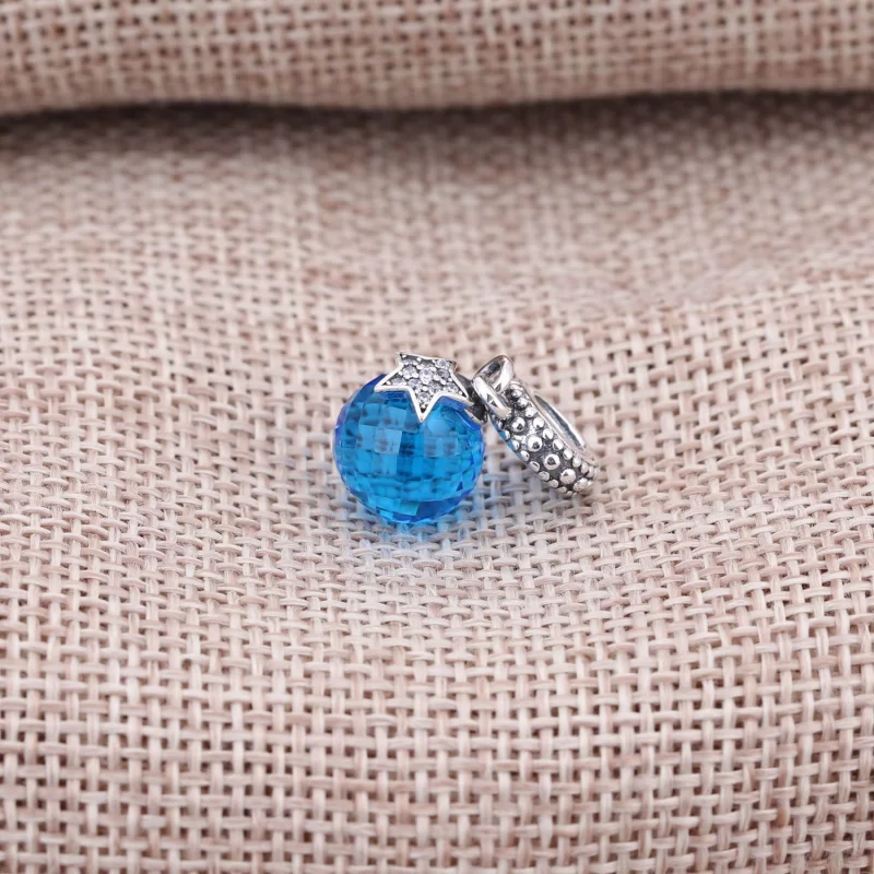 (image pour) PANDORA - Charm Pendentif Lune et Etoile 791392CZ - Afficher 5