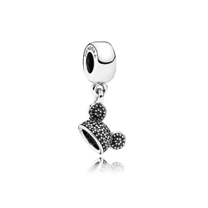 (image pour) PANDORA - Charm Pendentif Mickey la souris "Chapeau d'Oreille Mickey" - 7501055880567P