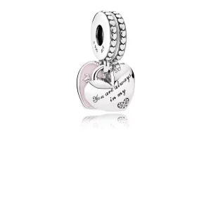 (image pour) PANDORA - Charm Pendentif Mère et Fille - 790950EN27
