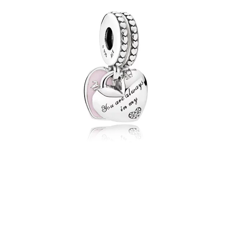 (image pour) PANDORA - Charm Pendentif Mère et Fille - 792072en40