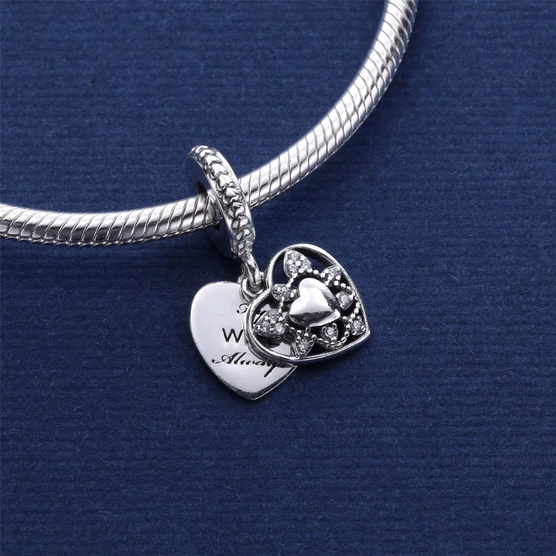 (image pour) PANDORA - Charm Pendentif My Wife Always - 792099CZ - Afficher 3
