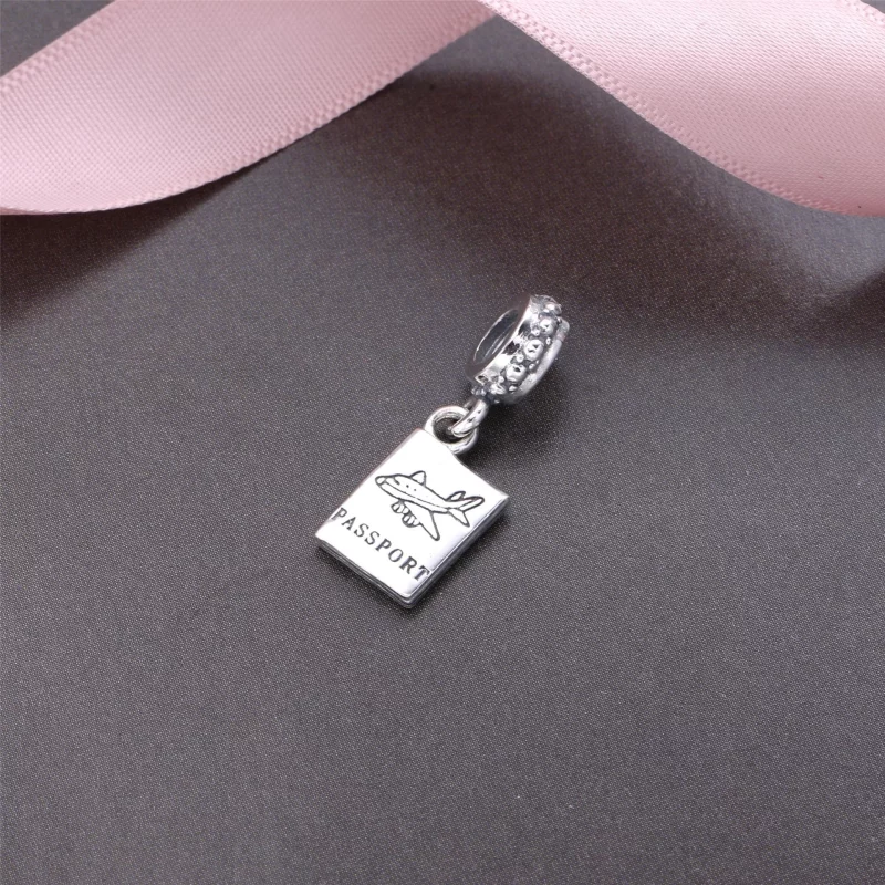 (image pour) PANDORA - Charm pendentif Passeport - 791147CZ - Afficher 2