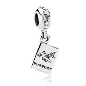 (image pour) PANDORA - Charm pendentif Passeport - 791147CZ