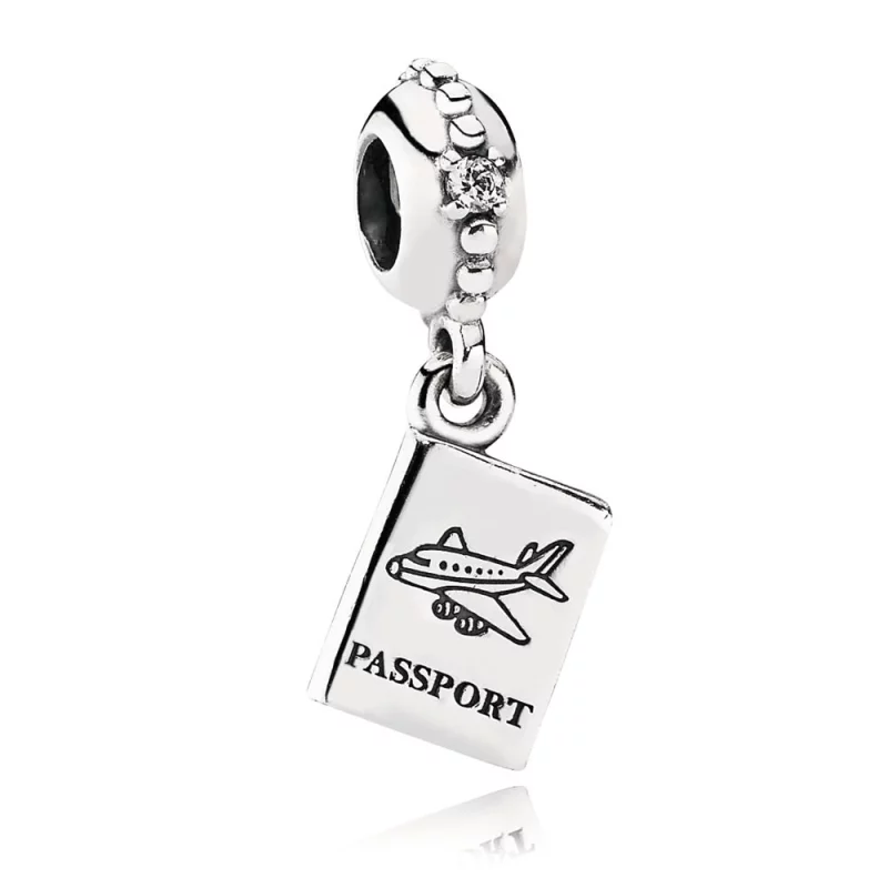 (image pour) PANDORA - Charm pendentif Passeport - 791147CZ