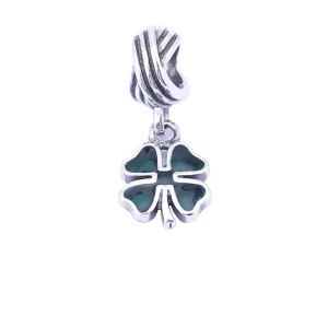 (image pour) PANDORA - Charm Pendentif Trèfle Vert - PJ0062-1H