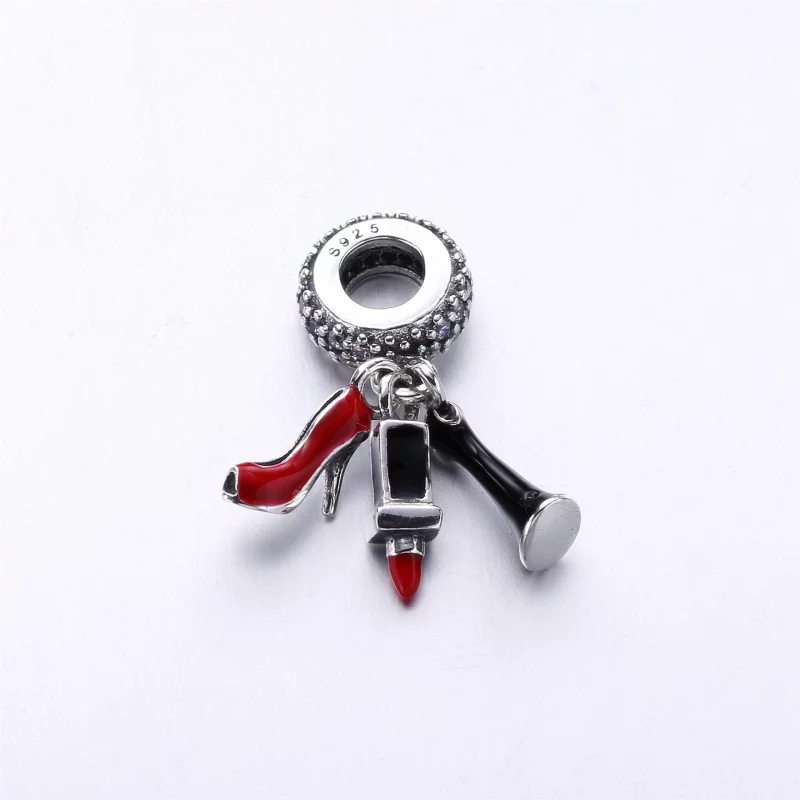 (image pour) PANDORA - Charm Pendentif Trio Glamour - 792156ENMX - Afficher 2