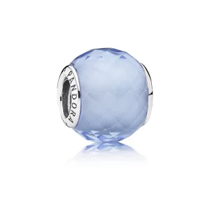 PANDORA - Charm Petites Facettes Bleues - 791499SBQ (image pour) PANDORA - Charm Petites Facettes Bleues - 791499SBQ