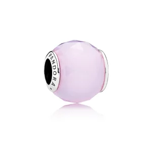 (image pour) PANDORA - Charm Petites Facettes Rose Opalescent - 791722nop
