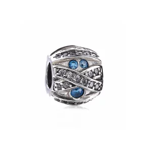 PANDORA - Charm Pierre bleue Bleu - PX00168-1 (image pour) PANDORA - Charm Pierre bleue Bleu - PX00168-1