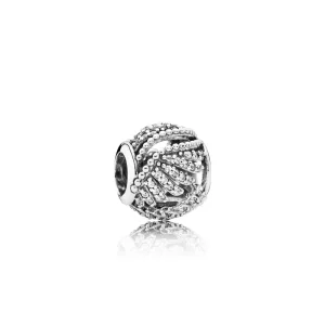 (image pour) PANDORA - Charm Plumes Majestueuses Ajourées - 791749CZ
