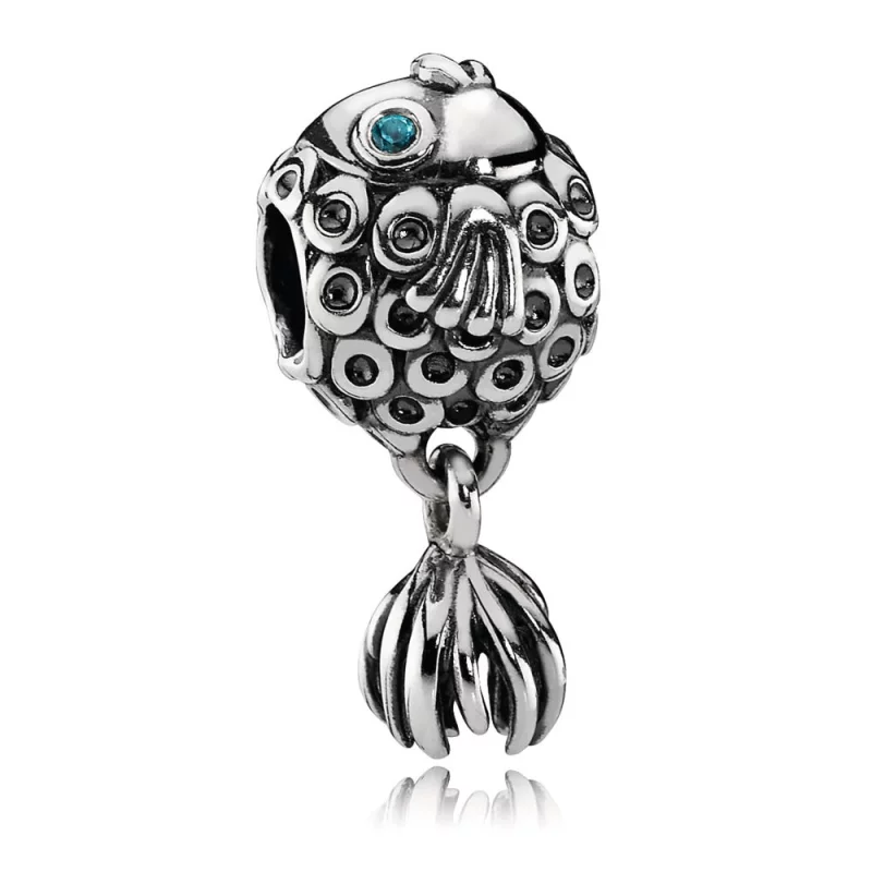 (image pour) PANDORA - Charm Poisson-Ange - 791108TPP - Afficher 2