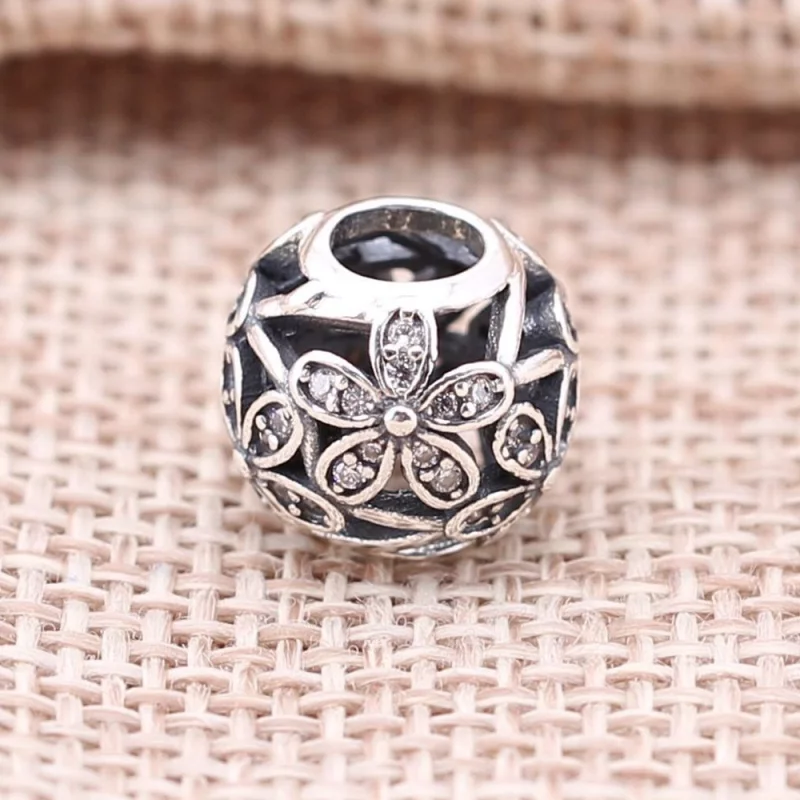 (image pour) PANDORA - Charm Prairie de Marguerites éblouissantes - 791492CZ - Afficher 3