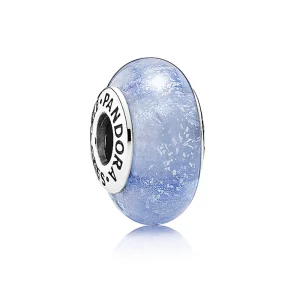 (image pour) PANDORA - Charm Princesse Lueur Bleu - 7501055890031P