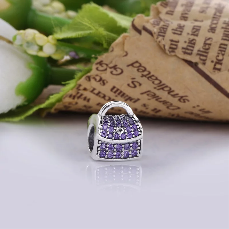 (image pour) PANDORA - Charm Sac à main Violet - PX00184-1 - Afficher 2