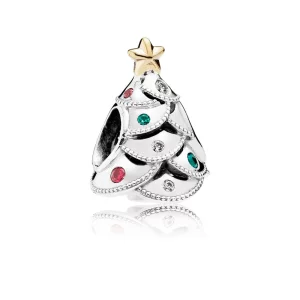 (image pour) PANDORA - Charm Sapin de Noël - 791999CZRMX