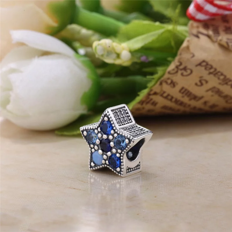 (image pour) PANDORA - Charm étoile Resplendissante - 796379NSBMX - Afficher 3