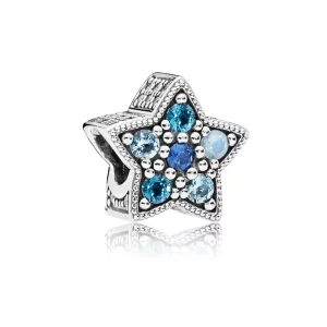 (image pour) PANDORA - Charm étoile Resplendissante - 796379NSBMX