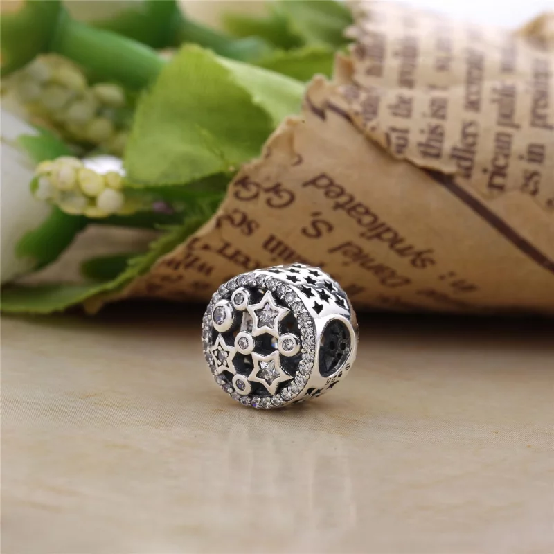 (image pour) PANDORA - Charm étoiles Lumineuses - 796373CZ - Afficher 3