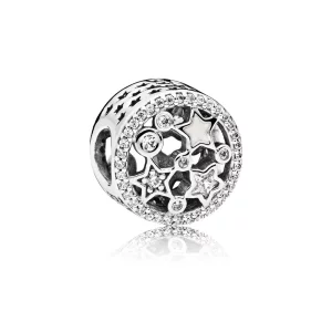 (image pour) PANDORA - Charm étoiles Lumineuses - 796373CZ