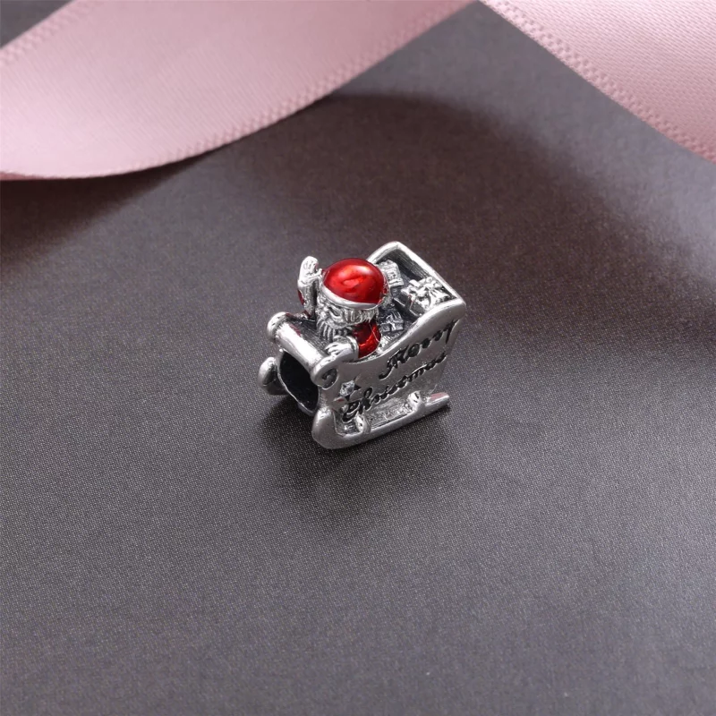 (image pour) PANDORA - Charm Traîneau du Père Noël - 792004cz - Afficher 3