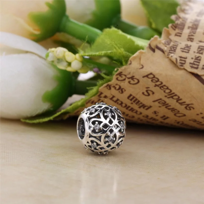 (image pour) PANDORA - Charm Treillis Ajouré 791295CZ - Afficher 2