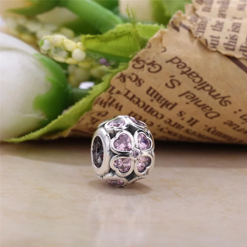 (image pour) PANDORA - Charm Trèfle à Quatre Feuilles Vert - 791496CZN - Afficher 5