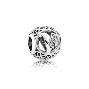 (image pour) PANDORA - Charm V ancien - 791866cz