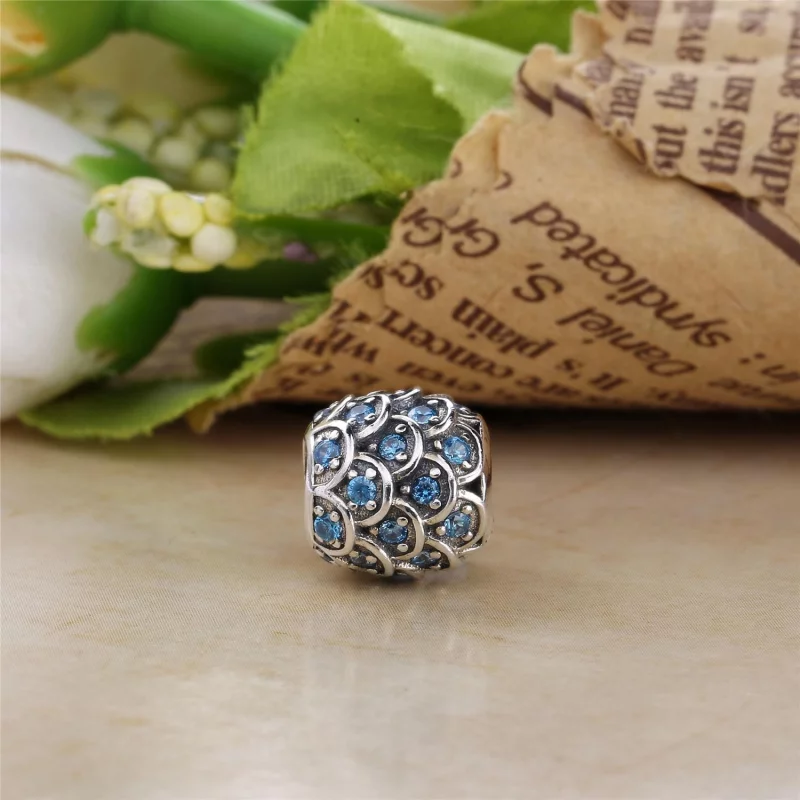 (image pour) PANDORA - Charm Vague Bleu - PX00219-1 - Afficher 2