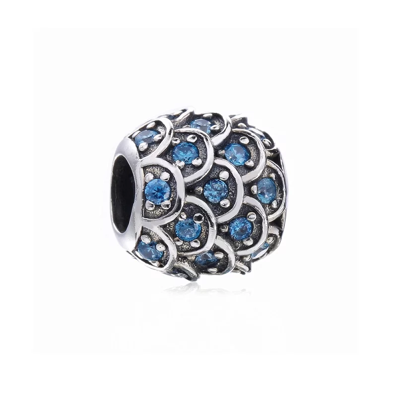 (image pour) PANDORA - Charm Vague Bleu - PX00219-1