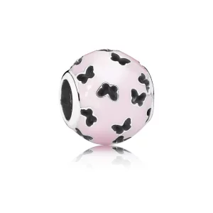 (image pour) PANDORA - Charm Vol Rose de Papillons 791483EN68