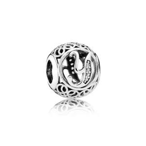 (image pour) PANDORA - Charm Y ancien - 791869cz
