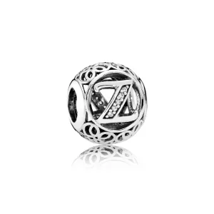(image pour) PANDORA - Charm Z ancien - 791870cz
