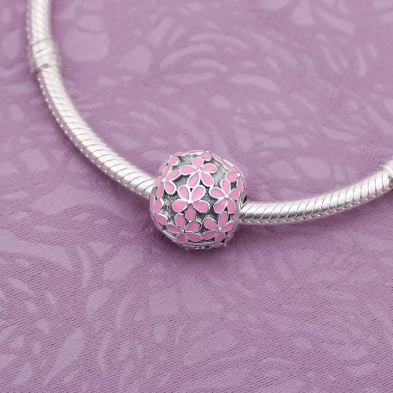 (image pour) PANDORA - Clip Charmante Prairie de Marguerites - 791494EN12 - Afficher 2
