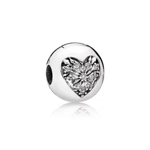 (image pour) PANDORA - Clip Cœur de l'Hiver - 796388CZ